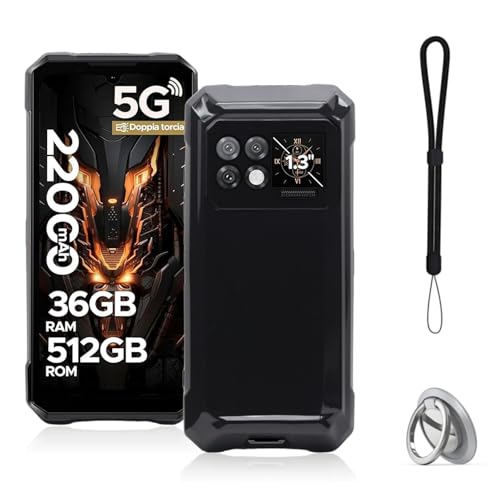 NOUKAJU Case for DOOGEE S200 Max, TPU Protective Case,Stand Function,Adjustable Bracket,Anti-Drop,Shockproof,Protective Cover for DOOGEE S200 Max(Black)
