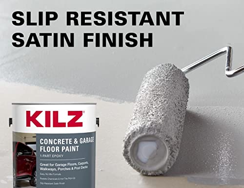 Kilz L377711 1-Part Epoxy Acrylic Concrete And Garage Floor Paint thumb #4