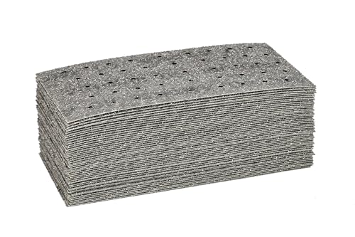 Mirka Iridium Premium-Schleifpapier 93x180mm Klett 45-Loch, Korn 40, 50 Stk/Zum Schleifen von Lack, Spachtel, Grundierung, Holz, Stahl, Mineralwerkstoffe, Kunststoff