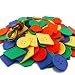 DLOnline 120 PCS Button Puzzle Toy,Big Button Threading Toy，Button Lacing Toy,Button Toys,Big Bag of Buttons,Buttons Assorted,Bright Buttons,Plastic Buttons Toy