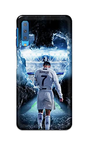 Image of Printed Hard Back Cover Case for Samsung Galaxy A7 2018 Back Cover (Footbal Legend) -702