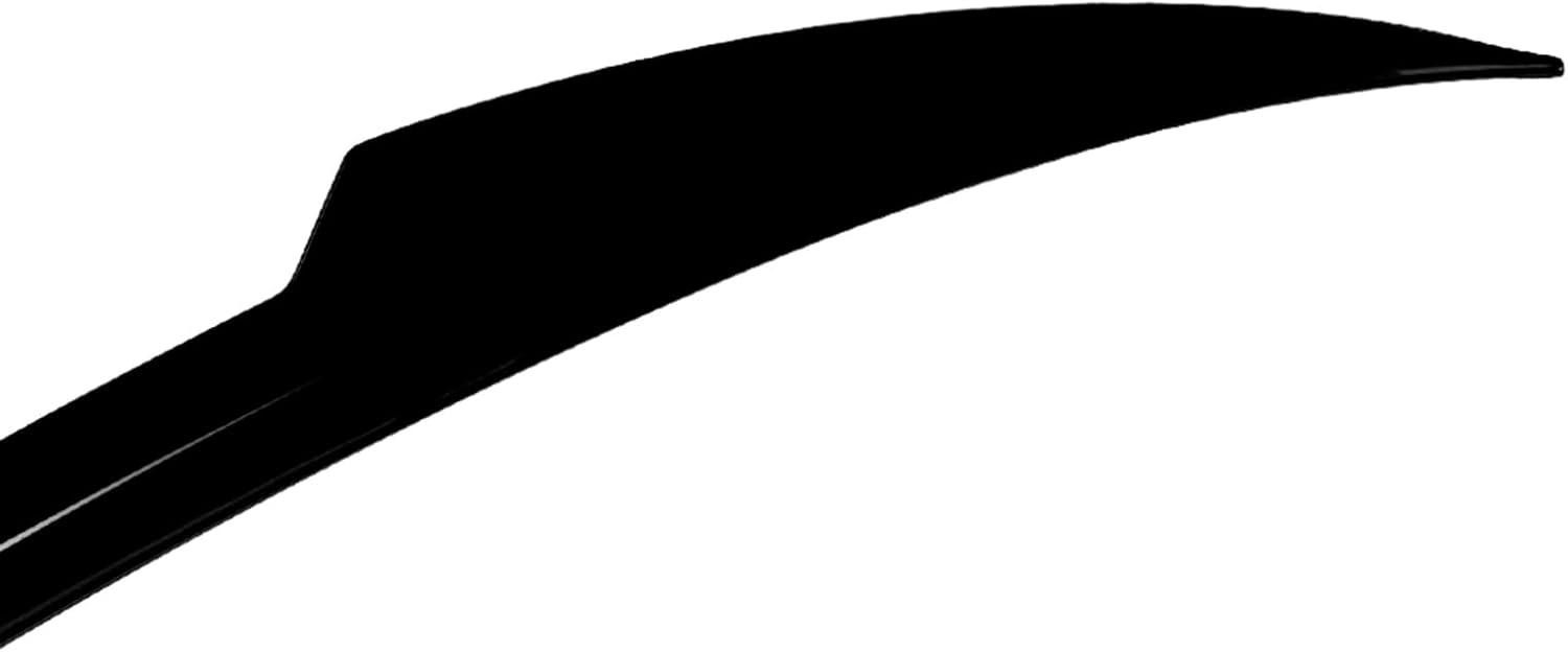 Rear Trunk Roof Spoiler Splitter Wing Decor for Audi Q3 F3 SUV 2019-2026 Black