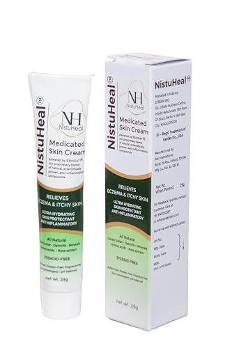NistuHeal Medicated Skin Cream(For Eczema,Itch,Chronic Itch,All Types Of Itch Including Diabetic Itch,Inflammation,Irritation, Redness, Rashes, Minor Cuts&Burns,Insect Bites)For Children&Adults-29G (B0CGXQ7GCG) Amazon Price History, Amazon Price Tracker