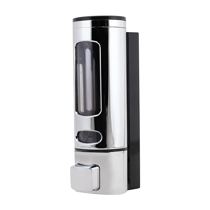 K.U.H.A. Plastic Wall Mounted Capsule Soap Dispenser, Leak-Free Multipurpose | Liquid Dispenser for Hand Wash, Shampoo, Gel Dispenser | Bathroom/Basin/Kitchen Sink (White) (B0CVFVXCQW) Amazon Price History, Amazon Price Tracker