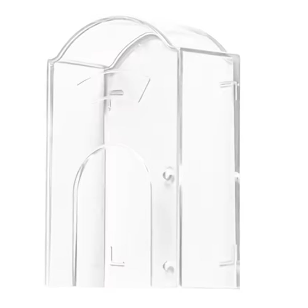 Jovryn Waterproof Doorbell Push Button Cover for Outside, Doorbell Rain Cover Shield Hood for Garage Door Opener Switch
