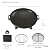 Anson 36" Round Steel Wood Burning Fire Pit in Gray by Real Flame