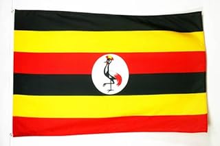 AZ FLAG Uganda Flag 2' x 3' - Ugandan flags 60 x 90 cm - Banner 2x3 ft