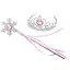 Light Pink,Snowflake Wand
