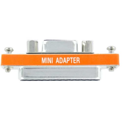 SF Cable, DB9 żeński na DB25 żeński adapter mini typ niski profil