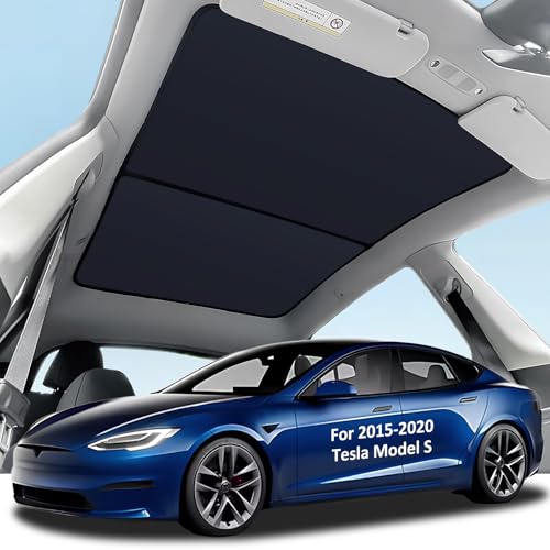 Bestview Roof Sunshade Sunroof Rear Window Sunshade for 2015-2020 Tesla ...