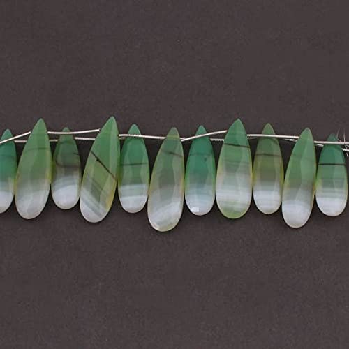 Chrysoprase briolette : finies les pierres ternes pour vos pendentifs