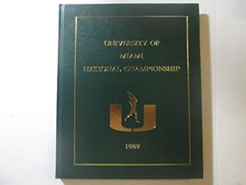 University of Miami National Championship 1989