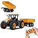 Produktbild JAMARA JCB Fastrac Traktor mit Kippanhänger 1:24 2,4GHz - 2 Radantrieb, Profilierte Gummireifen, LED Licht, Landwirtschaft