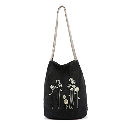 Shopping bag femme et sac en toile résistant : grand sac à bandoulière fourre-tout