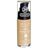 revlon colorstay make up test  2 x REVLON ColorStay makeup combination/oily skin 30ml - 350 Rich Tan