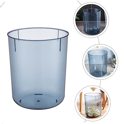 Caneca de basura transparente para hogar y oficina miniatura 3