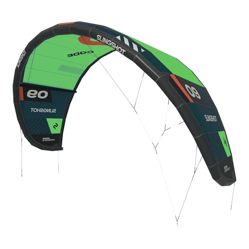 Slingshot Sports Code V2 Kiteboarding Kite Green 12 Meter
