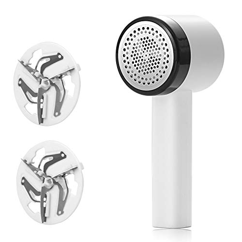 Arozk Rasoir anti-peluches avec 2 lames remplaçables - Pour vêtements, meubles, pulls, couvertures, jouets, cachemire - Cadeau pour Noël, Nouvel An, anniversaire, voyage Cover