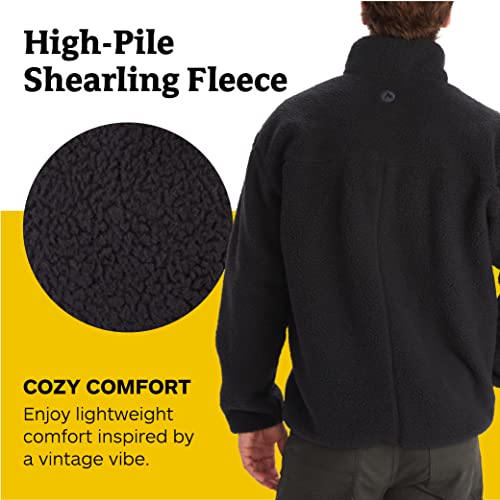 MARMOT Men's Aros Full-Zip Jacket - Sherpa Fleece with Retro Style3