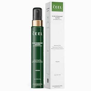 Rozemarijn haarwater met anti-haaruitval en voor betere haargroei – Pure vegan rozemarijnwater voor haar en huid – Sterkere haargroei en effectief tegen haaruitval – Haarserum – Tonic-effect met zuive