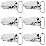 Matériau robuste : fabriqué en fer de qualité et résistant aux dommages, ce qui réduit la fréquence des remplacements. clip pour sangle de sac à dos, clip pour sangle de robe