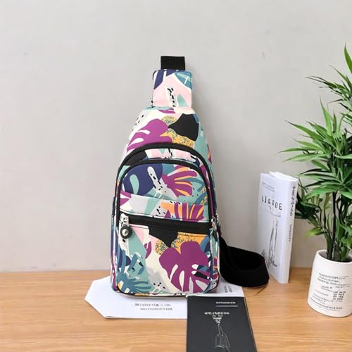 Small Unisex Sling Messenger Bags - Crossbody Daypacks for Travel/Hiking/Sports, Trendy Design