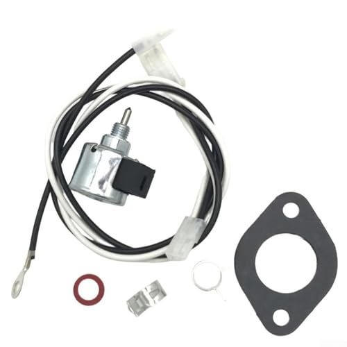 Kit de solénoïde de carburant de carburateur, 1 lot de pièces de rechange pour BS 692734 497672 497157 495739, contrôle le débit de carburant vers le moteur, construction pour réparation de tondeuse à