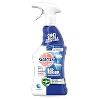 Sagrotan Bad-Reiniger Ozeanfrische – 2in1 Desinfektionsreiniger mit Antischmutzfilm für zuverlässige Hygiene im Badezimmer – 1 x 750 ml Sprühflasche(Das Produktdesign kann abweichen.) – Ansicht 2
