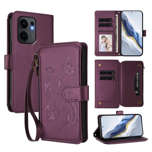 Étui Oppo Reno 13 Pro 5G antichoc portefeuille pour éviter les rayures d'écran