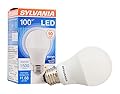 SYLVANIA LED Light Bulb, 100W Equivalent A19, Efficient 14W, Medium Base, Frosted Finish, 1500 Lumens, Daylight - 1 Pack (79294)
