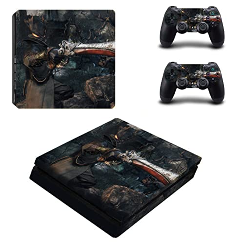 The Blood Butcher Video Game Vinyl Skins P-S4 Slim Controller Skin - One Skin Console Sticker One Games Console Skins Protective Vinyl Skin Decal