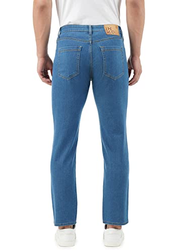 Image of INKD Men's Jeans - Mid-Rise | Regular Fit | Men Jeans Pants