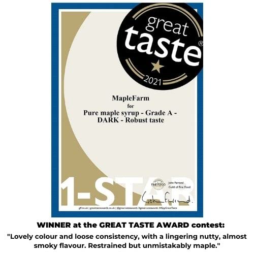 MapleFarm - Puro sciroppo d'acero Canadese Grado