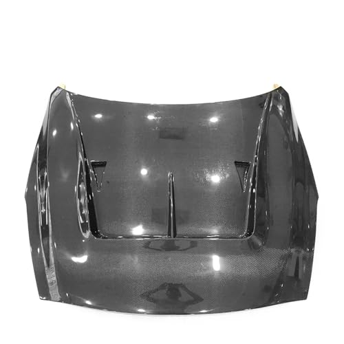 リアルカーボンファイバー LB スタイルフロントバンパーエンジンフードベントカバー日産 GTR R35 用