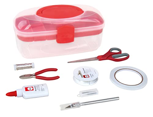 Rayher Box Attrezzi Bricolage, Riempito, 8 Pz, 27002000, Multicolore, Normale