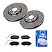 Produktbild 2 Bremsscheiben belüftet 285 mm + Bremsbeläge Vorne von ATE belüftet (1420-22423) Bremsensatz Bremsanlage Bremsen-Kit,Bremsenset, Bremsscheiben, Bremsbeläge, Bremsen-Set, Beläge, Bremsbelag,
