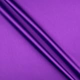 Stretch L'Amour Satin Purple, Fabric by the Yard