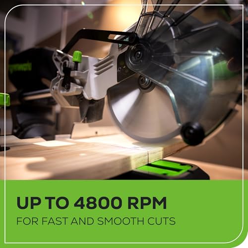 Greenworks 24V 7-1/4" Sliding Miter Saw Kit