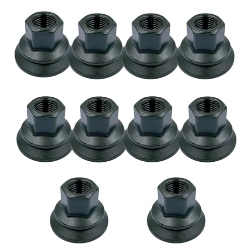 Image of 611-936 6509424AA Wheel Nut Fit for Dodge Ram 3500 4000 4500 5500 2012-2022, M14-1.5 Flange - 22mm Hex, 28.5mm Length, Medium, Pack of 10pcs