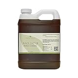Black Castor Oil of Jamaica - 32 oz - 100% Pure, Unrefined, Cold Pressed, Toasty / Smoky scent, Non-GMO, Free of any Chemicals, Fillers, Additives & Hexane - Virgin Carrier Oil for Skin, Hair, Nails, Body, Arms, Legs & More
