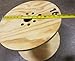 Large wooden wire spool