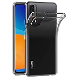 Verco Handyhülle für Huawei P Smart 2021 Hülle, Handy Cover für P Smart 2021 Hülle Transparent Dünn Klar Silikon, durchsichtig