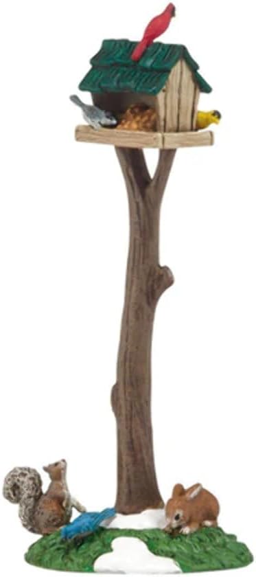 Department 56 Accessories for Villages Woodland Bird Feeder Accessory, 1.73 inch