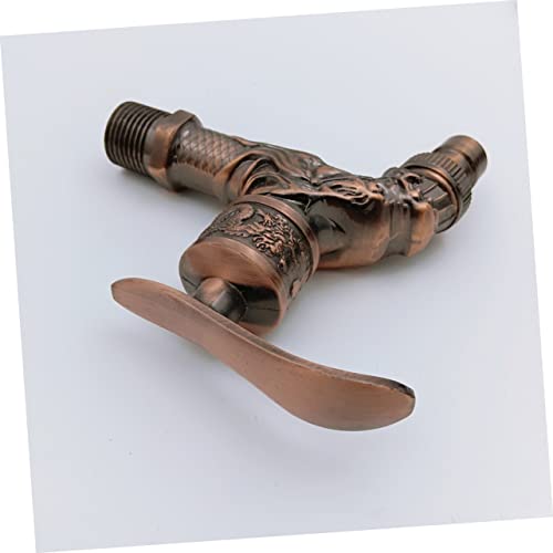 HANABASS 4 Pçs Misturador Estilo Bacia Parede Zinco Ergonômico Cobre Montagem Antiga Água Balde Deco