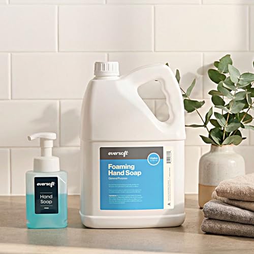 Image of EZBRND Eversoft Foaming Hand Soap Gallon Refill, 4 x 1 gallon, Fresh Scent