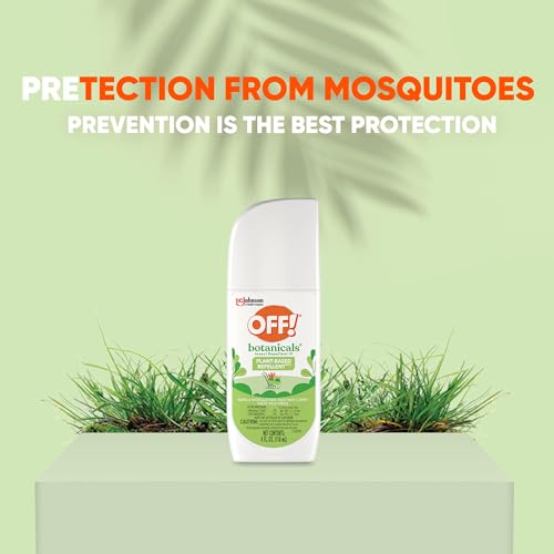 OFF! Botanicals Insect Repellent, Bug Spray & Mosquito Repellent, 4 Oz