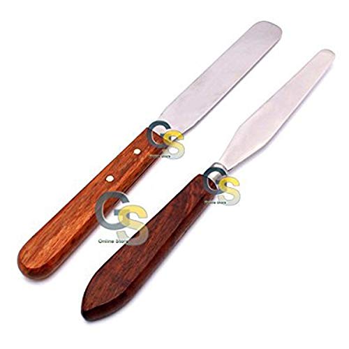 G.S Dental 881314486632 Dental Lab Spatula #8R +Flexible Spatula Tapered G.S Instruments cover