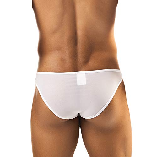 Image of NewFashionCloth Men's Fully Net Design Comfortable Cotton Spandex G-String Thong Sexy Brief Underwear