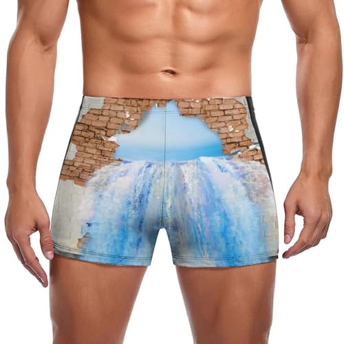 Short de bain homme Aquatique respirant et hydrofuge pour la plage