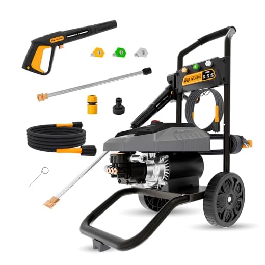 WAP Lavadora Alta Pressão WL 4500 Profissional 2200W 2000psi 500l/h Stop Total e 3 Bicos de Alta Pressão (220, Volts)